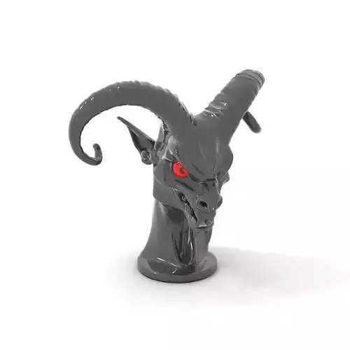 Sinister Demon Bust model pack