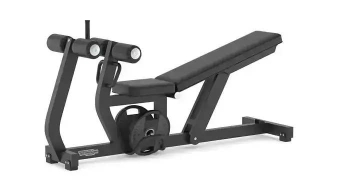 Technogym Bench Adjustable Decline AB Crunch Pure