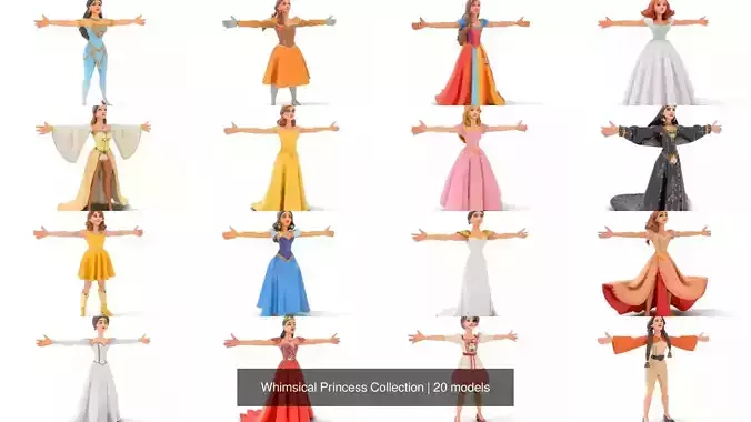Whimsical Princess Collection 