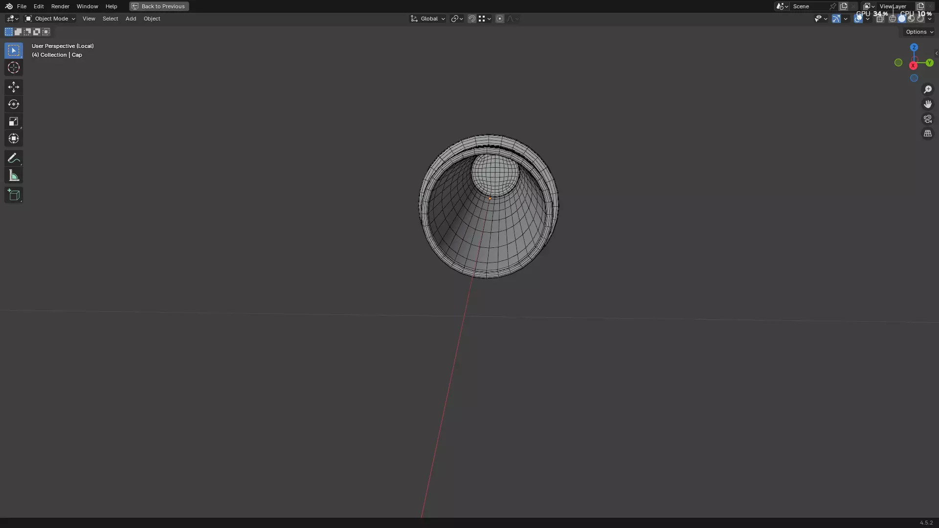 Dental Self Aspirating Syringe 3D model_77