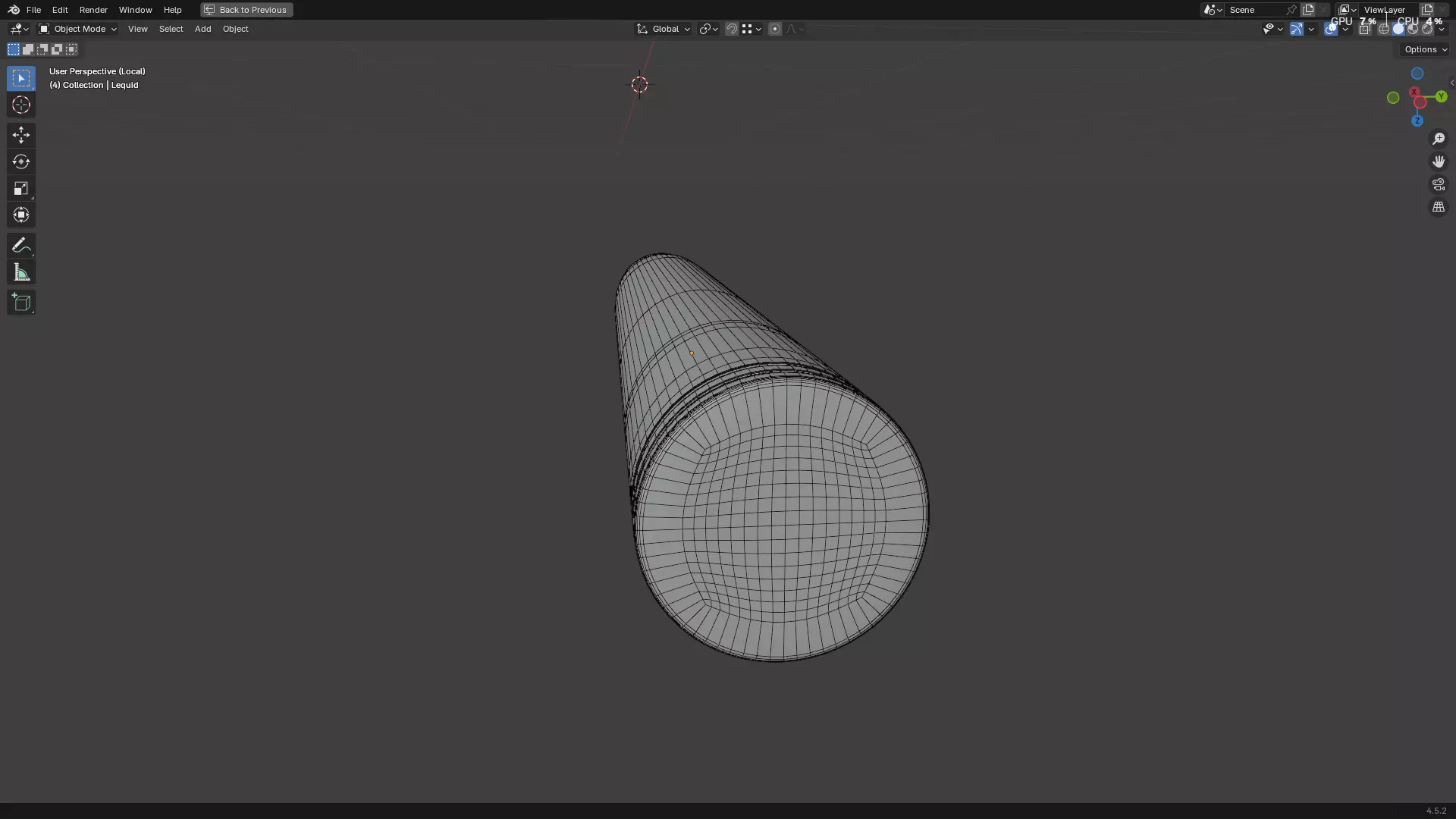 Dental Self Aspirating Syringe 3D model_40