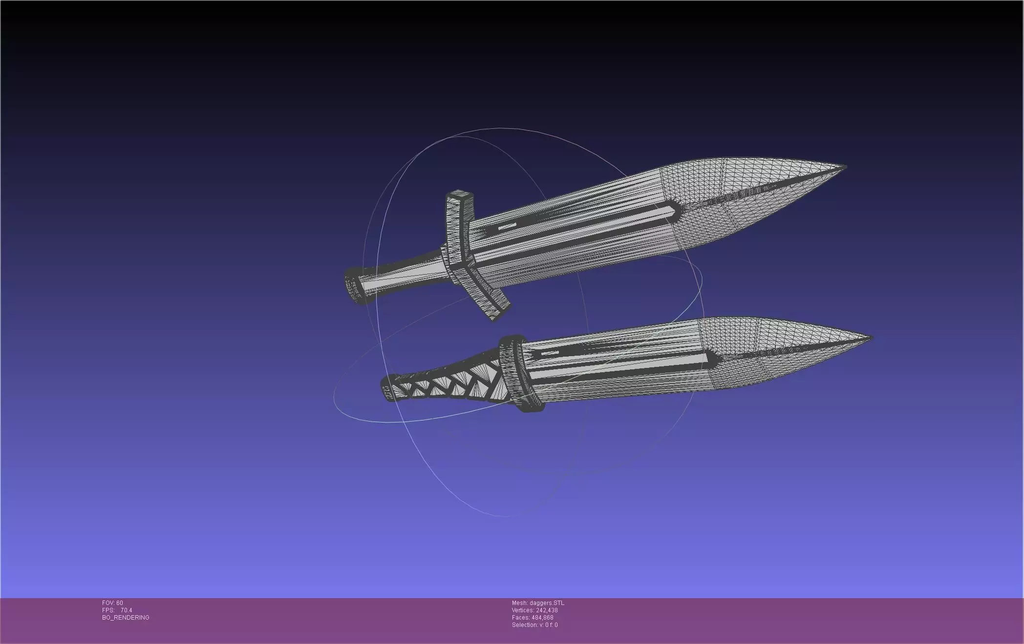 Vinland Saga Thorfinn Daggers 3D print model_14