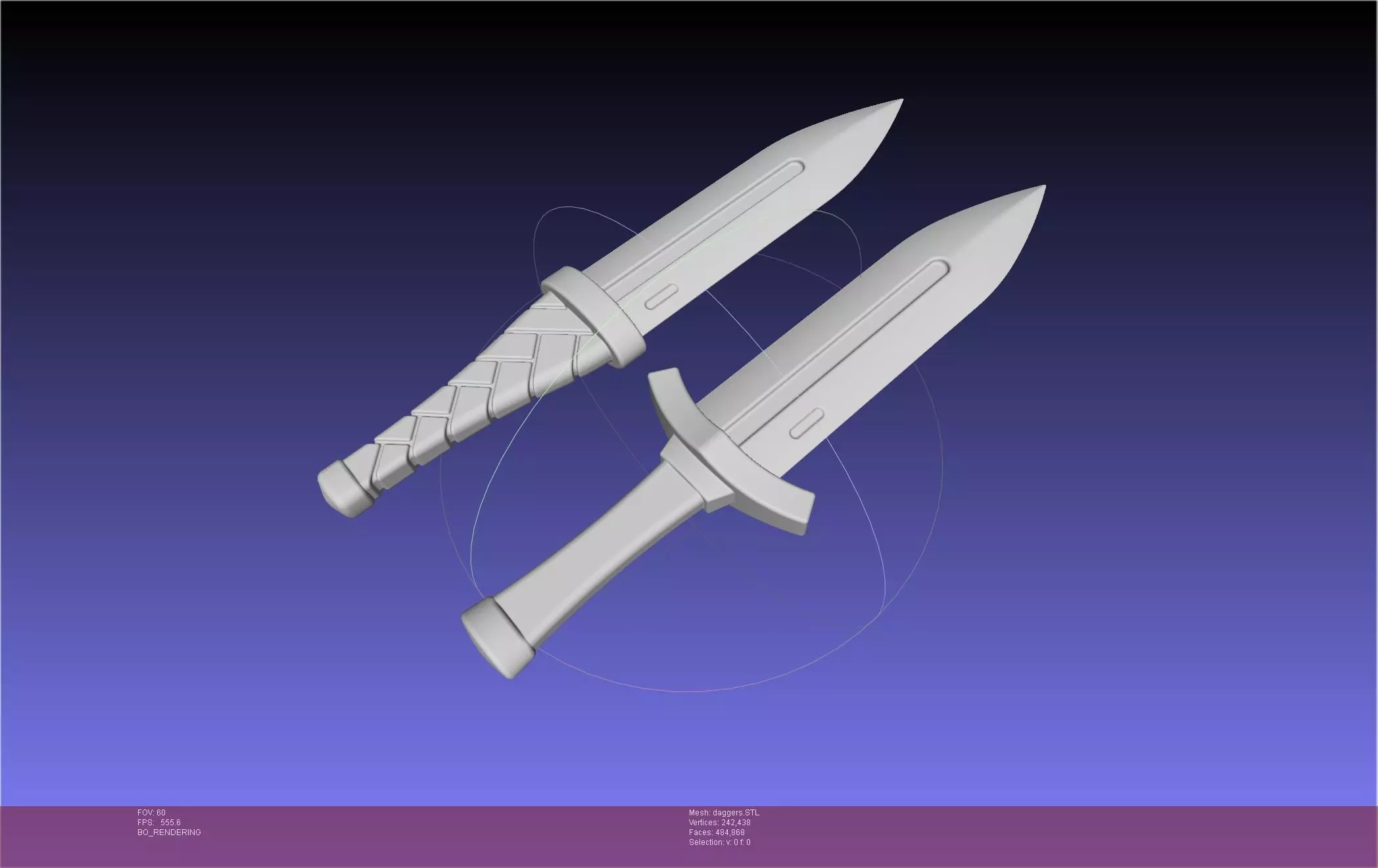 Vinland Saga Thorfinn Daggers 3D print model_0