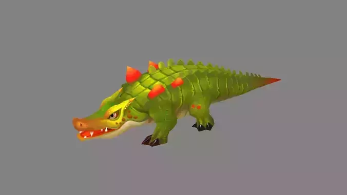 Cartoon Crocodile