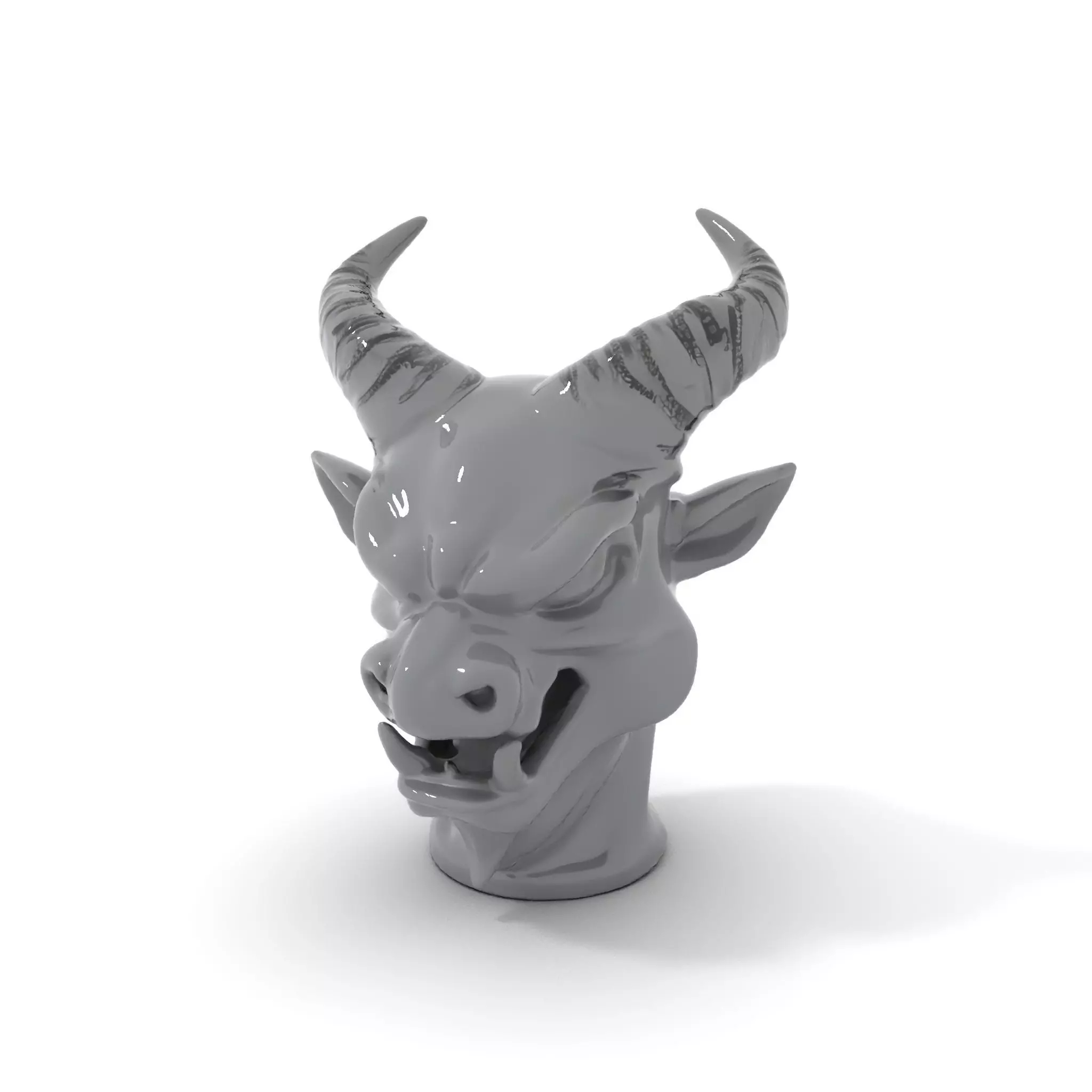 Sleek Onyx Demon model pack Low-poly 3D model_0