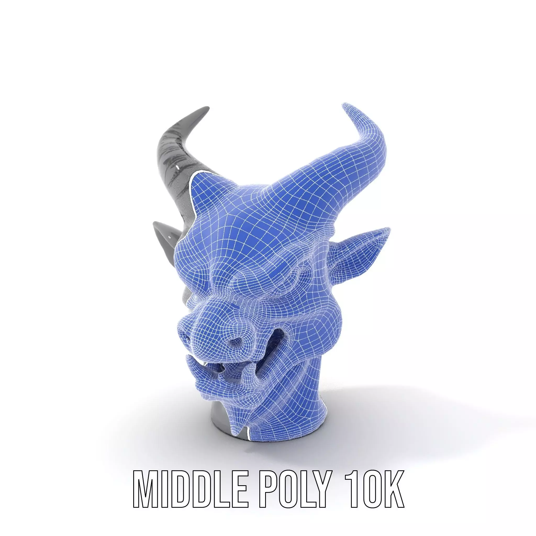 Sleek Onyx Demon model pack Low-poly 3D model_17