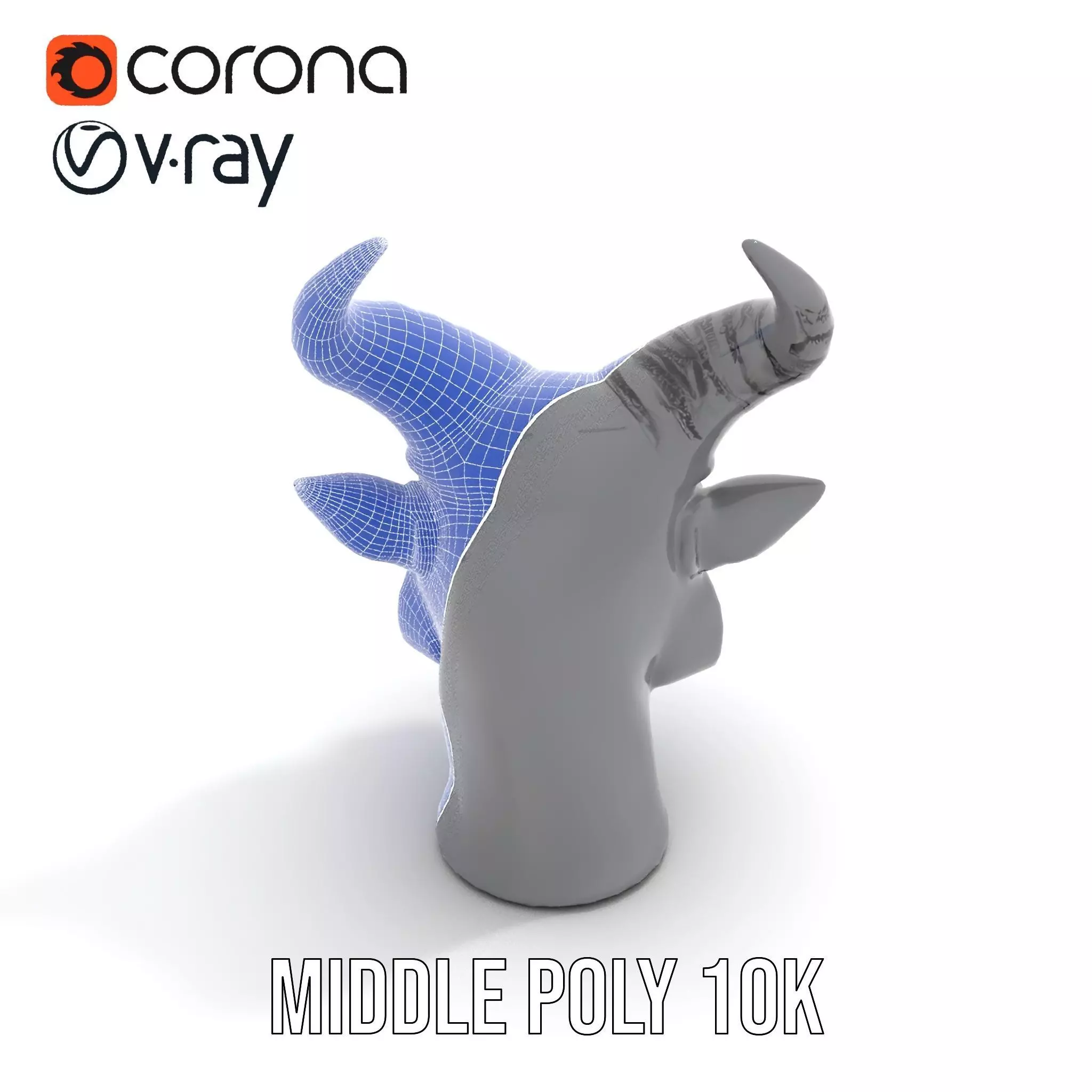 Sleek Onyx Demon model pack Low-poly 3D model_29