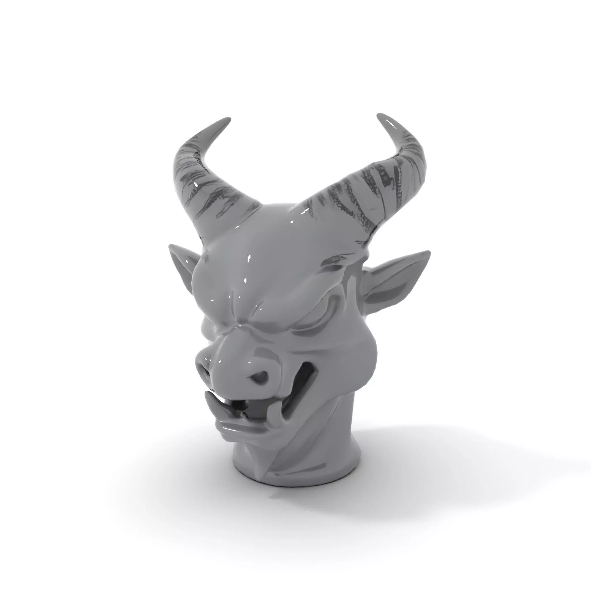 Sleek Onyx Demon model pack Low-poly 3D model_5