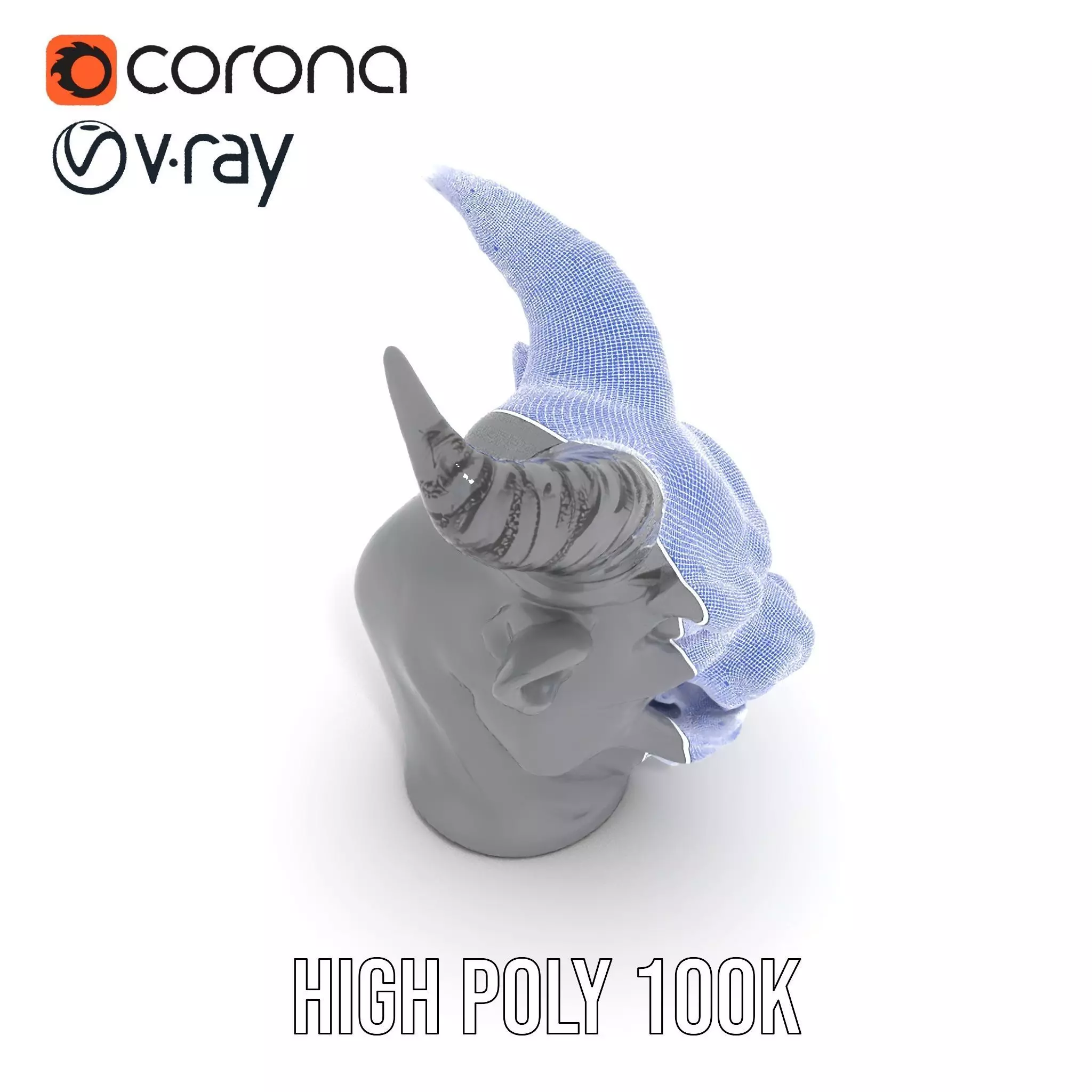 Sleek Onyx Demon model pack Low-poly 3D model_34