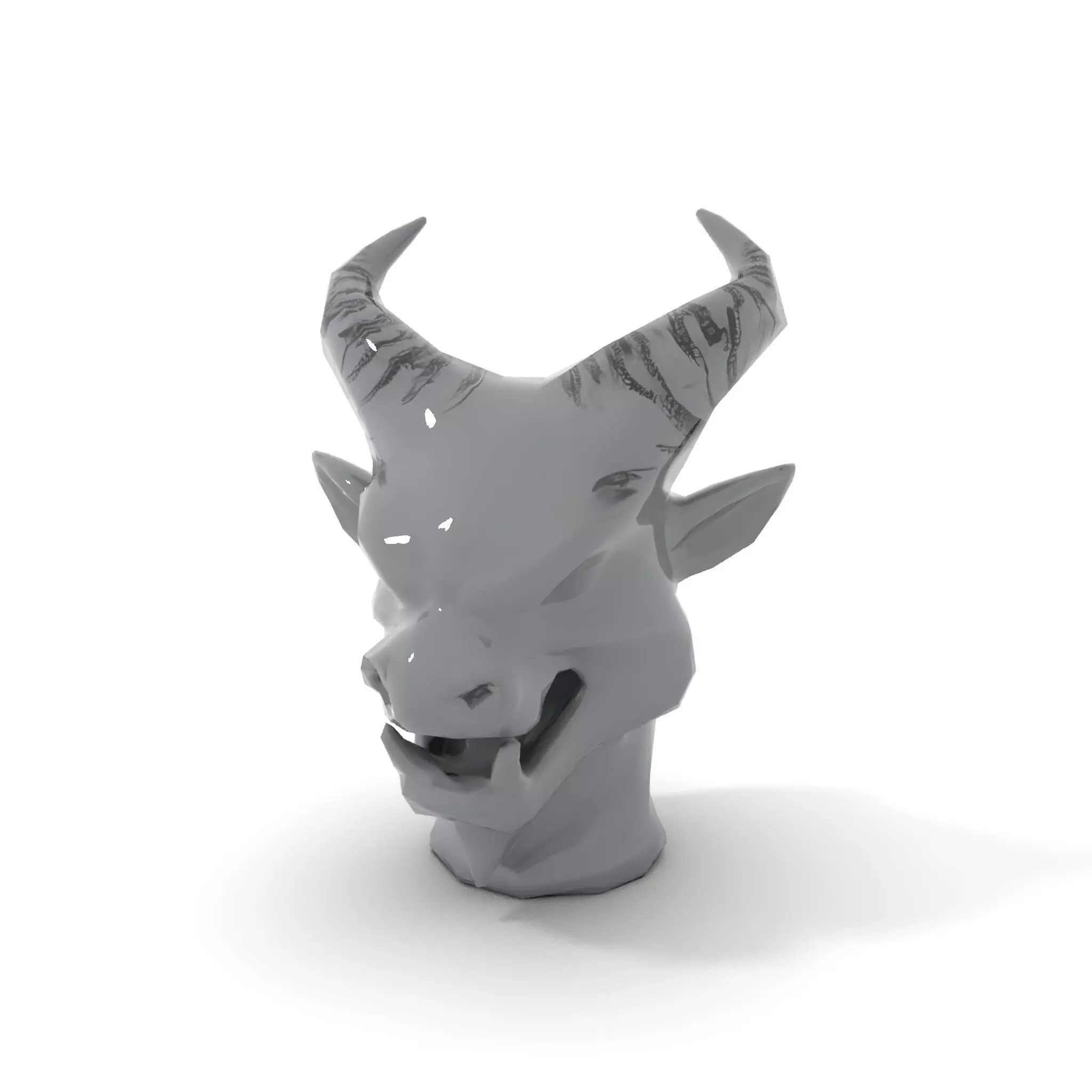Sleek Onyx Demon model pack Low-poly 3D model_7