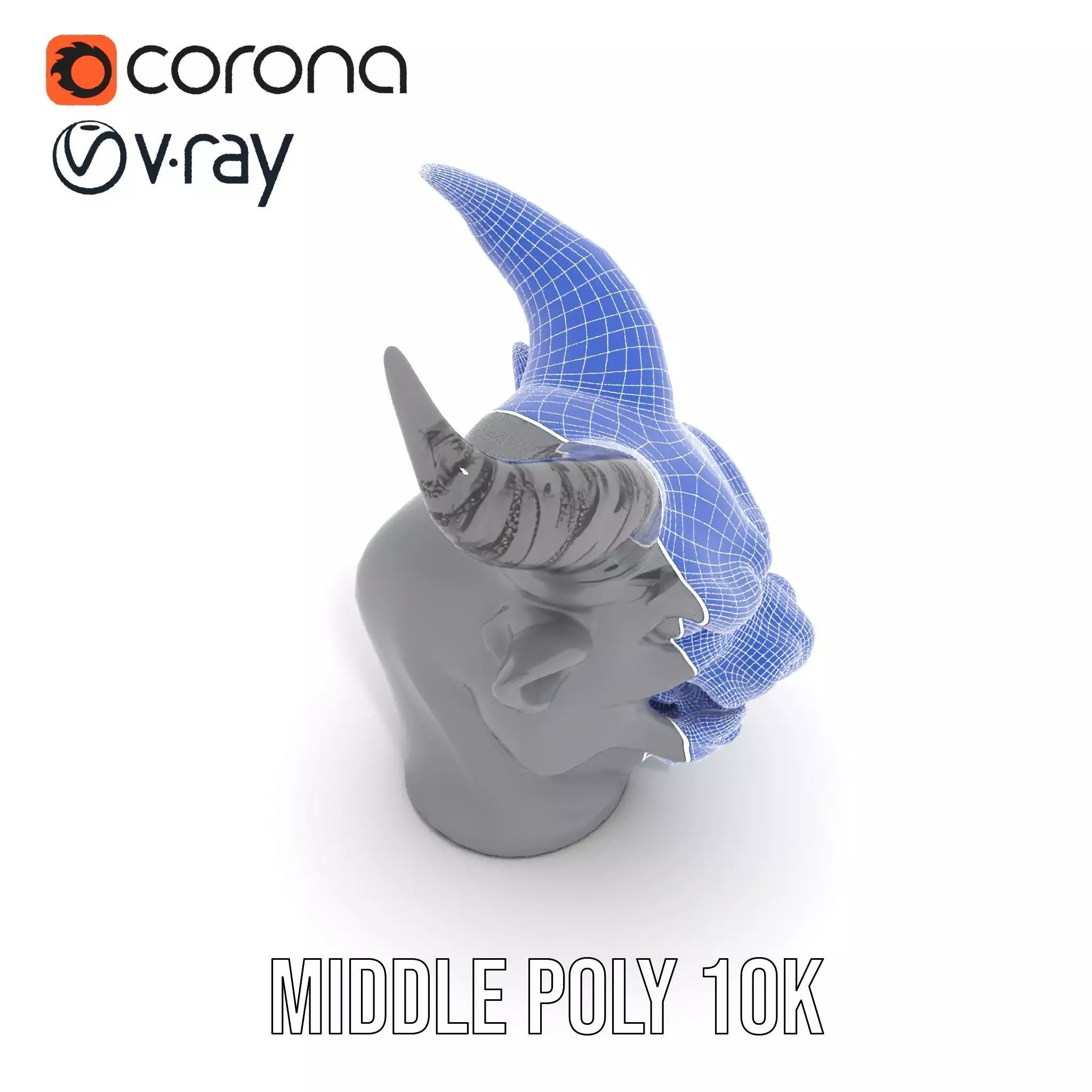 Sleek Onyx Demon model pack Low-poly 3D model_23