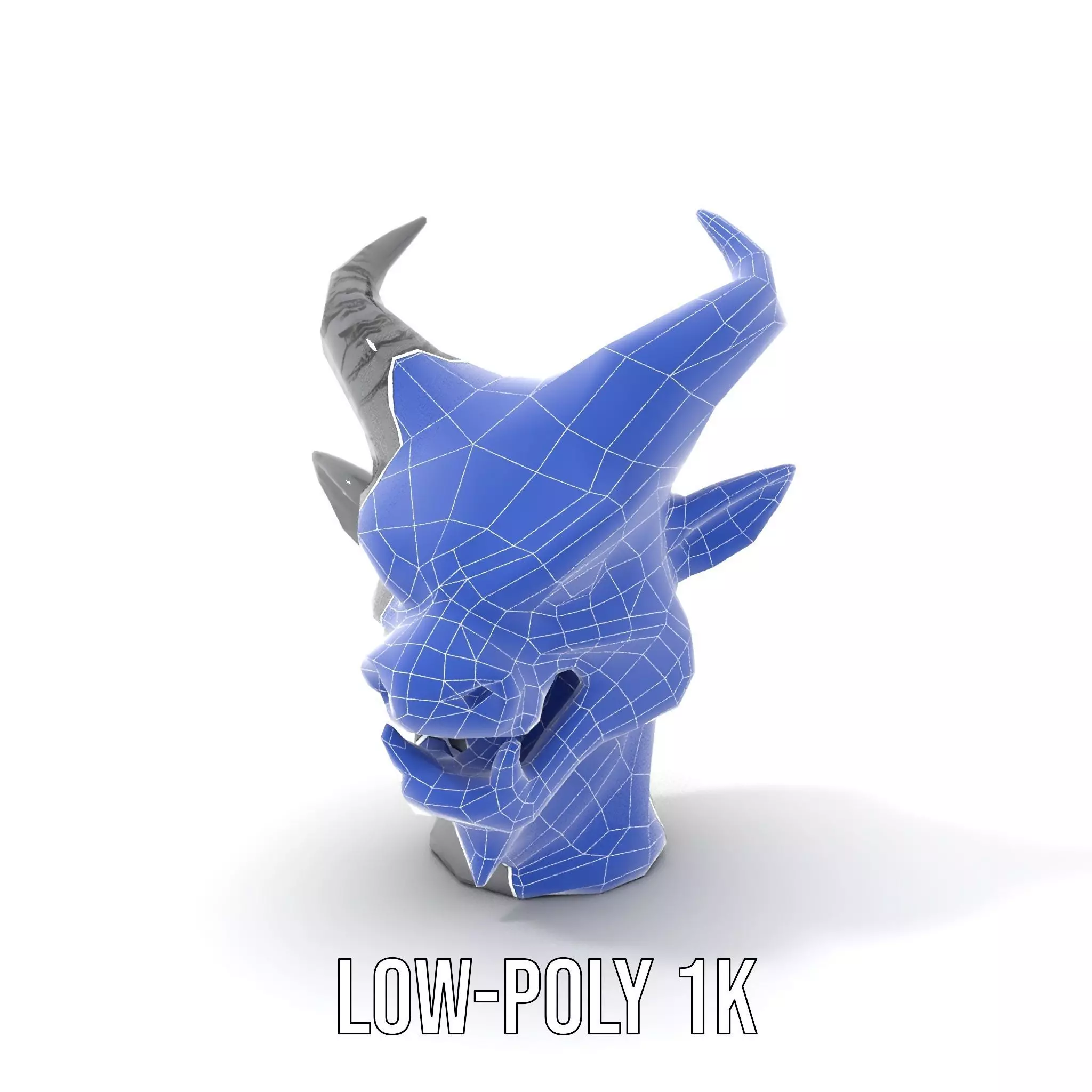 Sleek Onyx Demon model pack Low-poly 3D model_27