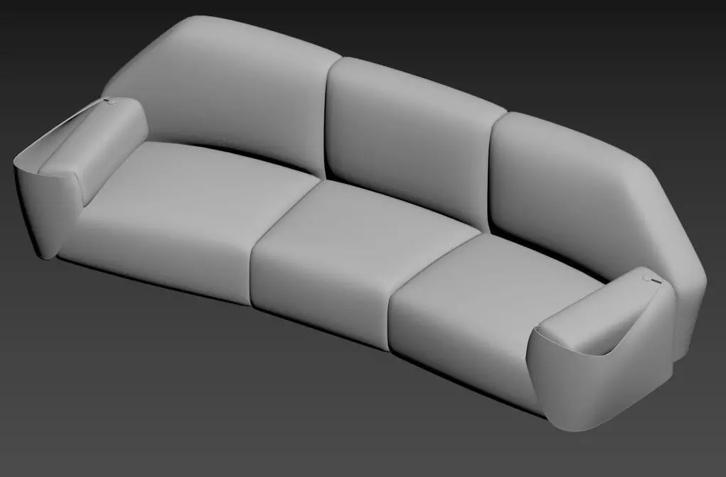 Pilati Sofa 3D model_6
