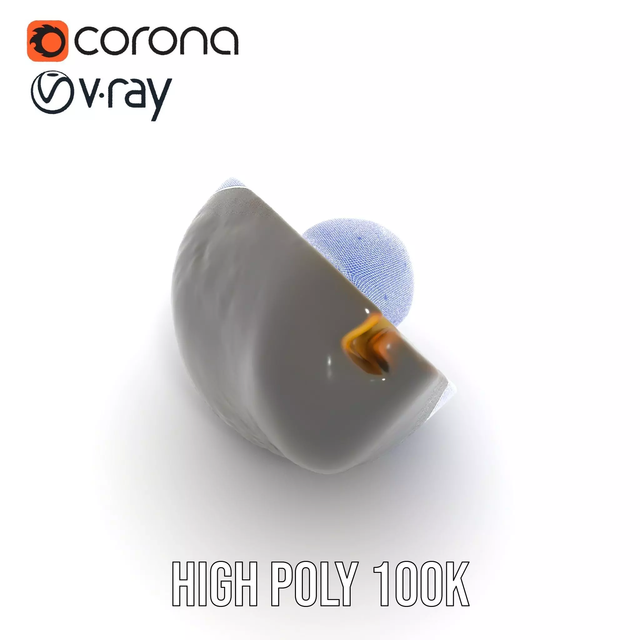 Realistic Avocado model pack Low-poly 3D model_26