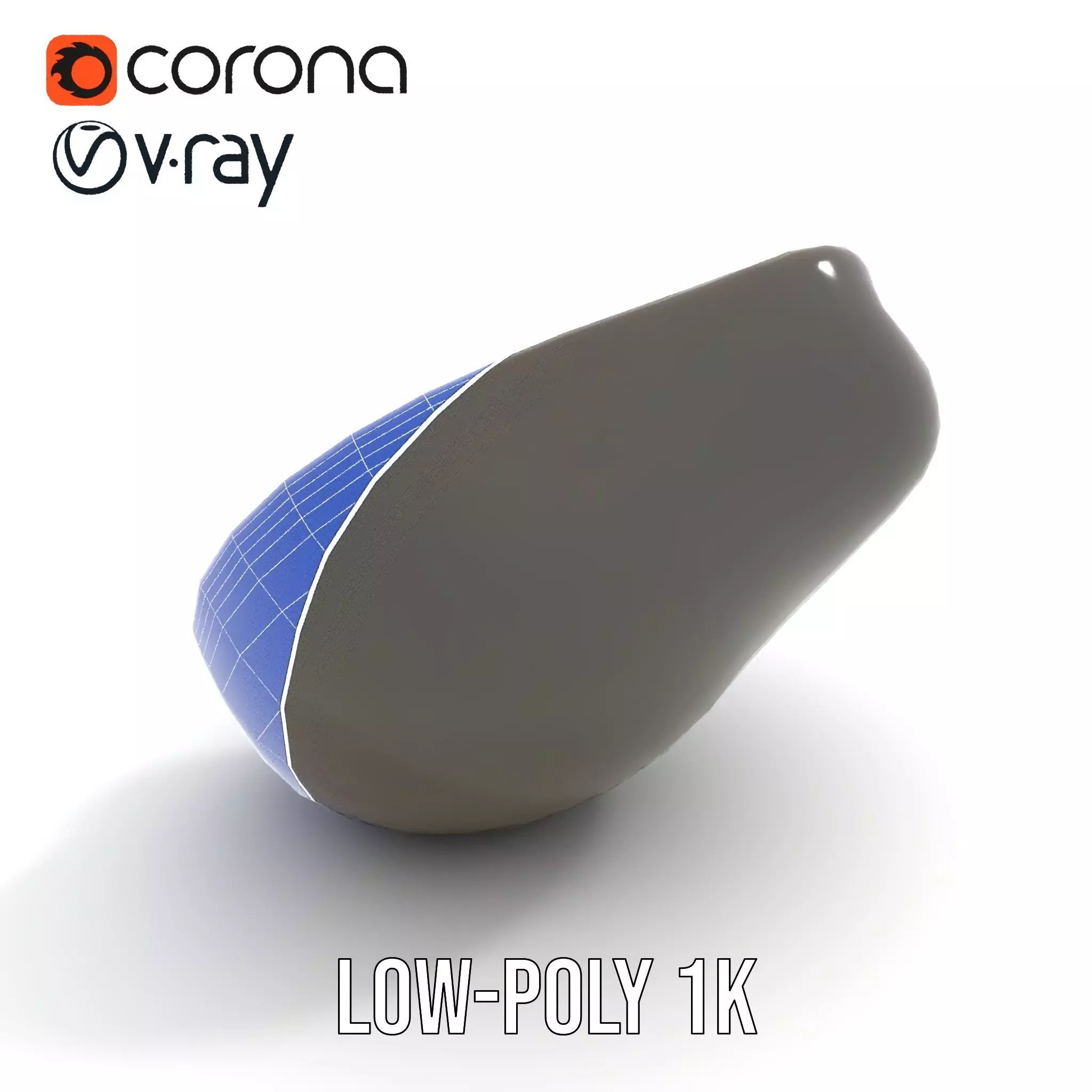 Realistic Avocado model pack Low-poly 3D model_25