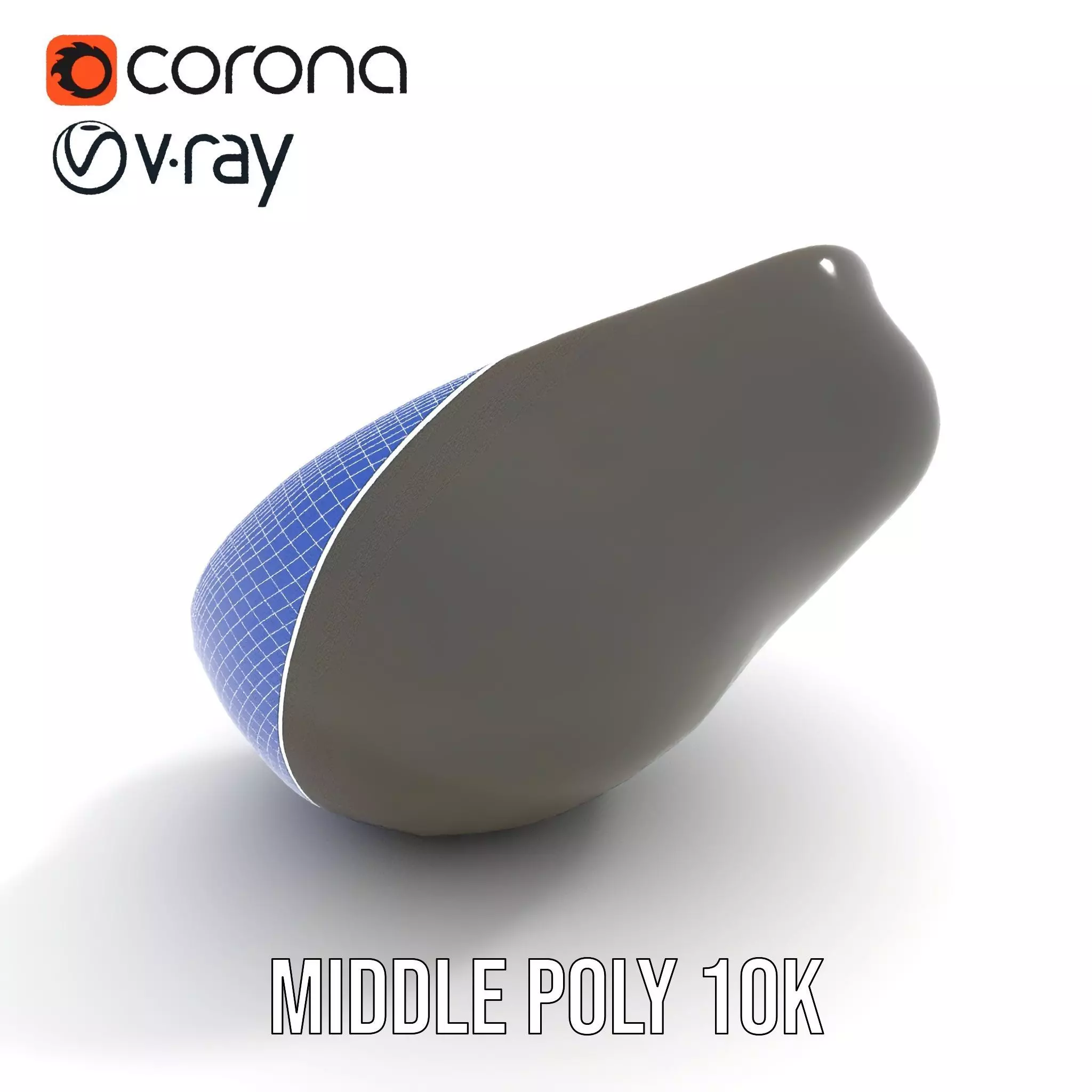 Realistic Avocado model pack Low-poly 3D model_18