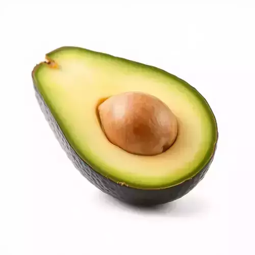 Realistic Avocado model pack Low-poly 3D model 2