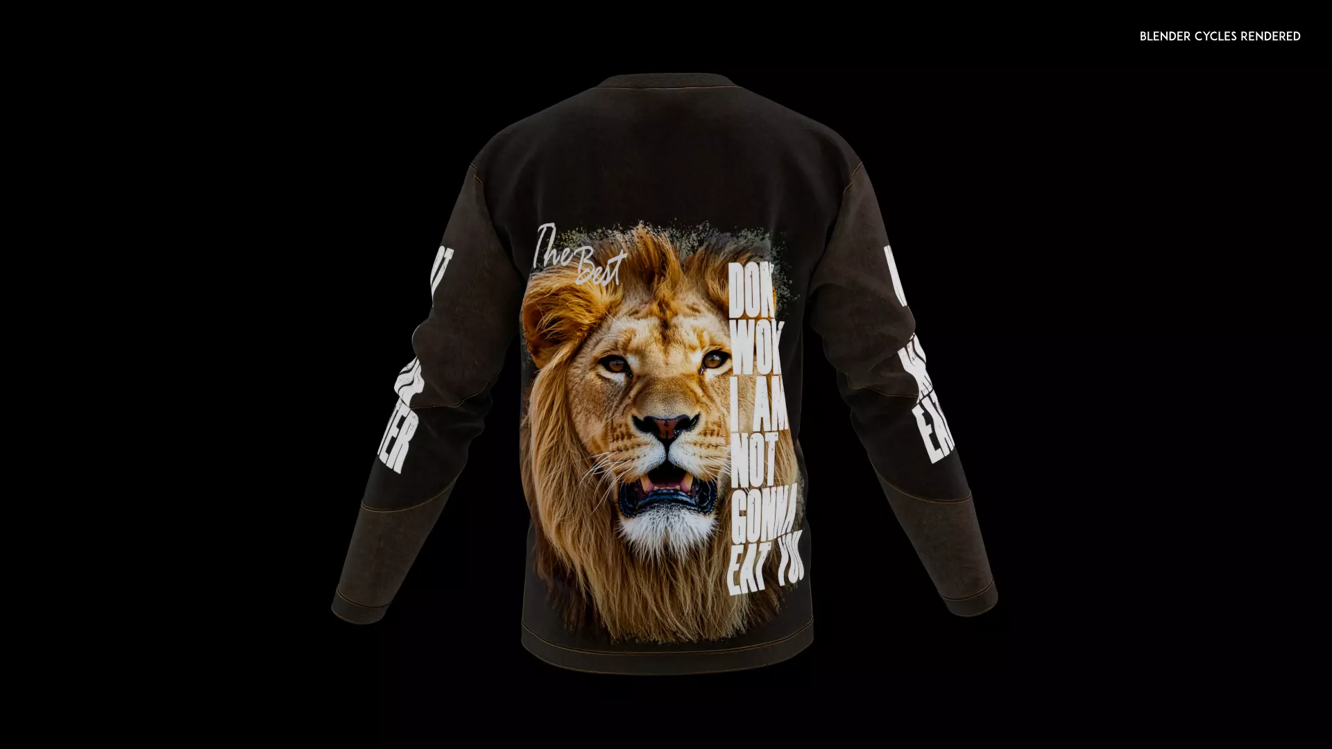 Photorealistic 8K Shirts Mockup Pack v1 Animated 3D model_8