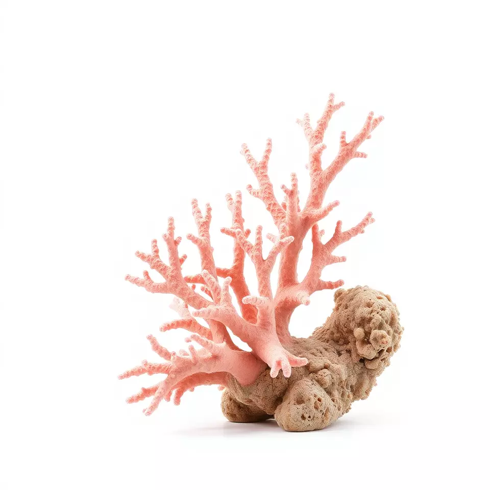 Pink Coral Reef model pack Low-poly 3D model_2