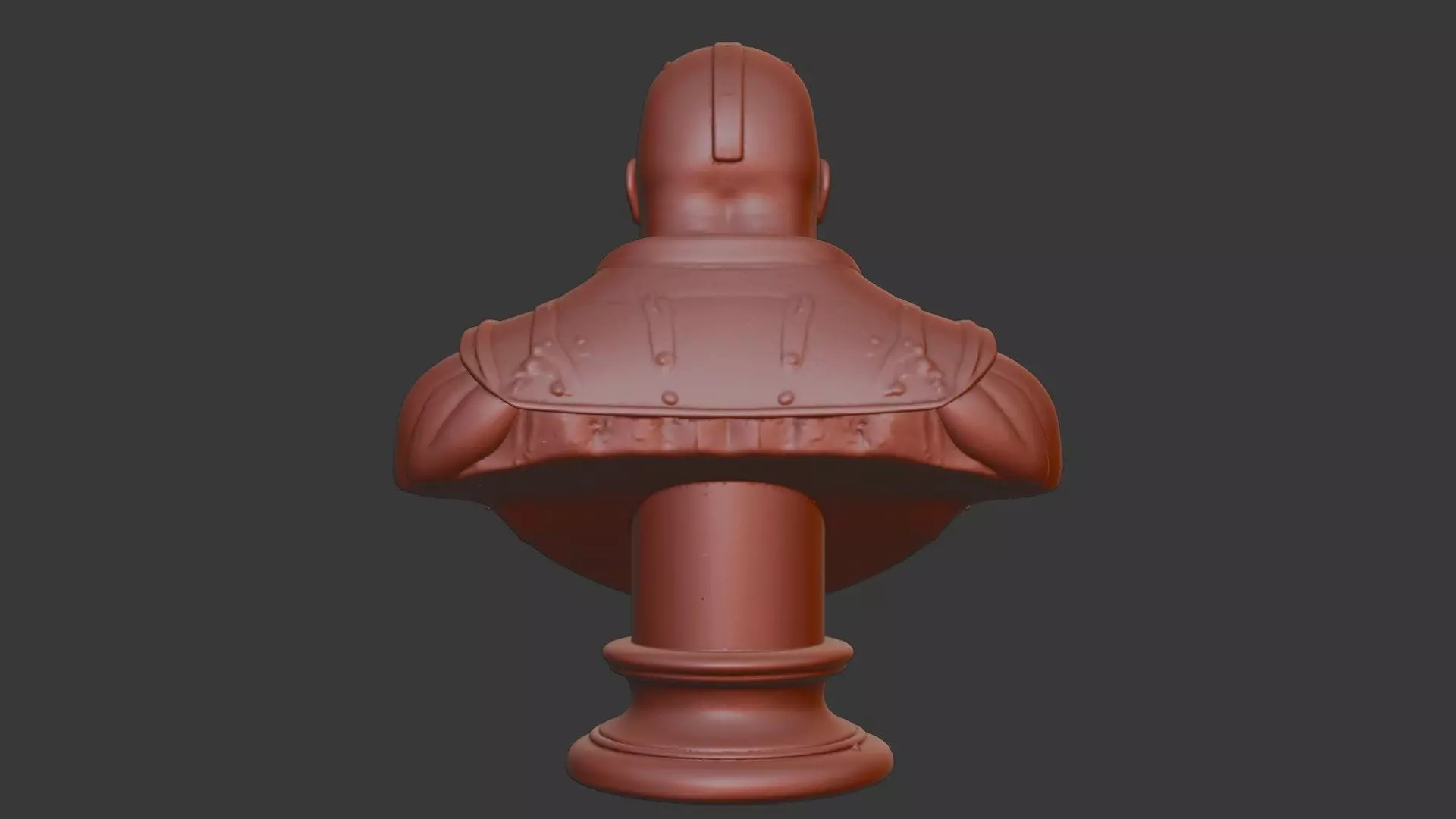 Thanos Bust 3D Model - STL Printable Marvel Sculpture 3D print model_5