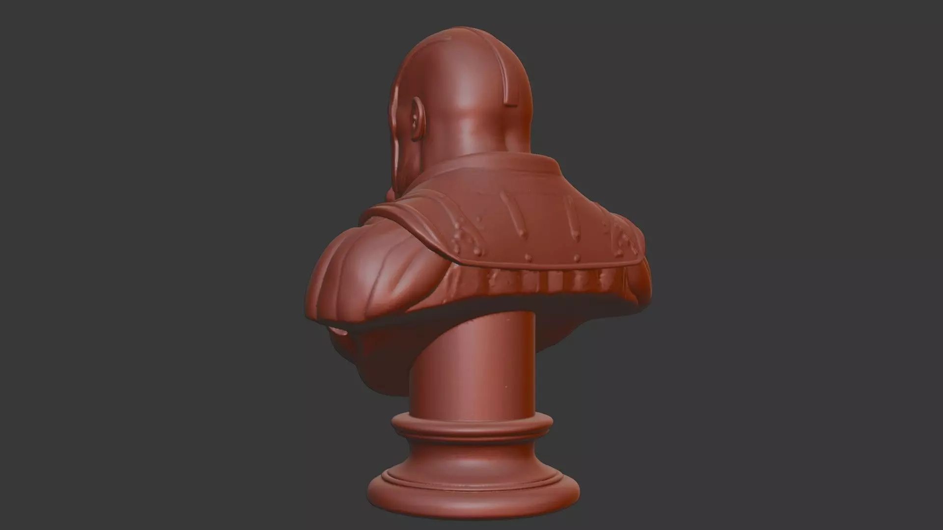 Thanos Bust 3D Model - STL Printable Marvel Sculpture 3D print model_4