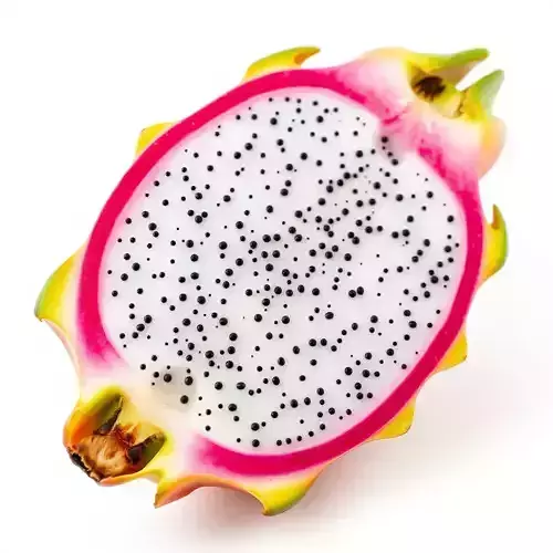 Vibrant Dragon Fruit model pack Low-poly 3D model 2