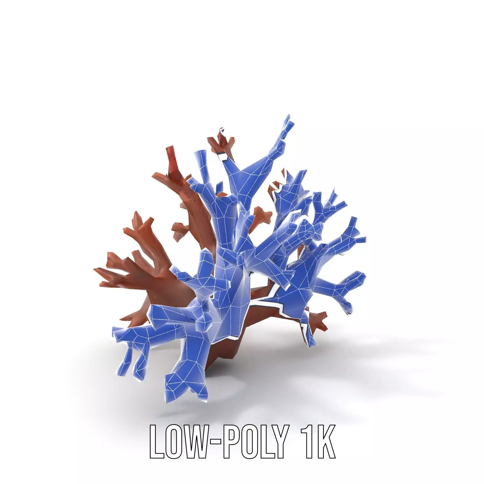 Rustic Coral Structure model pack Low-poly 3D model_17