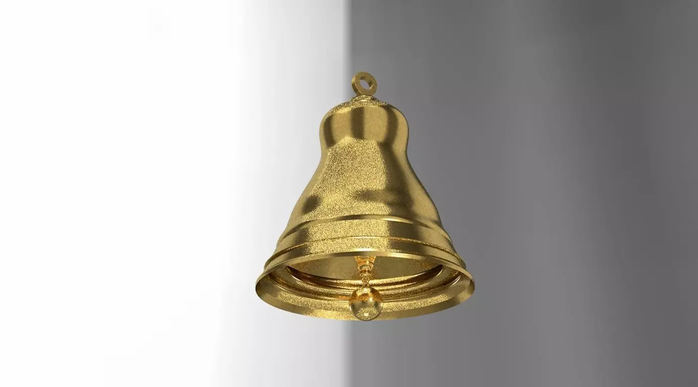 3D Model of a Bell  3D print model_0