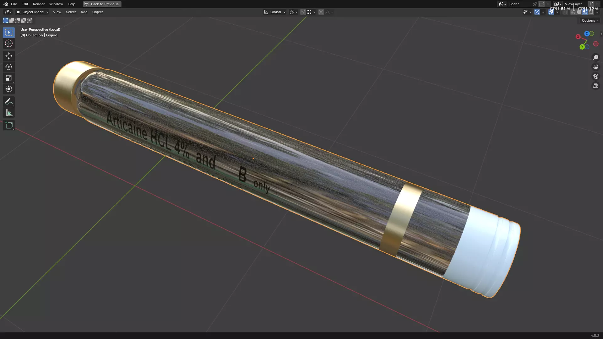 Dental Self Aspirating Syringe02 3D model_20