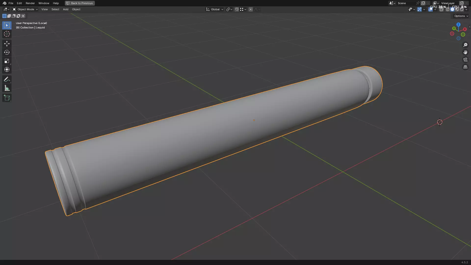 Dental Self Aspirating Syringe02 3D model_16