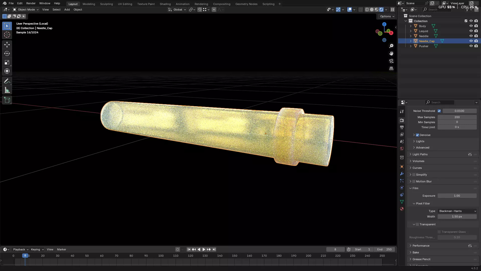 Dental Self Aspirating Syringe02 3D model_57