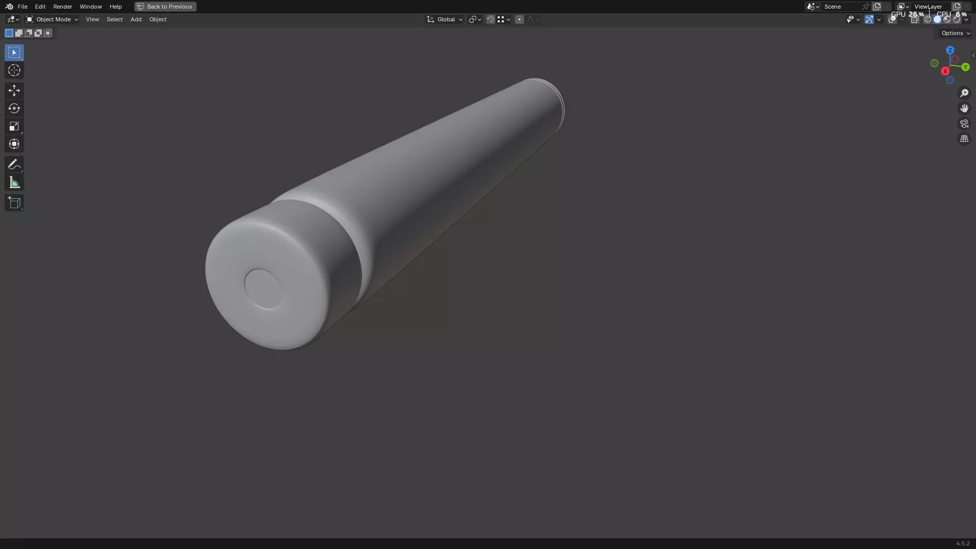 Dental Self Aspirating Syringe02 3D model_13