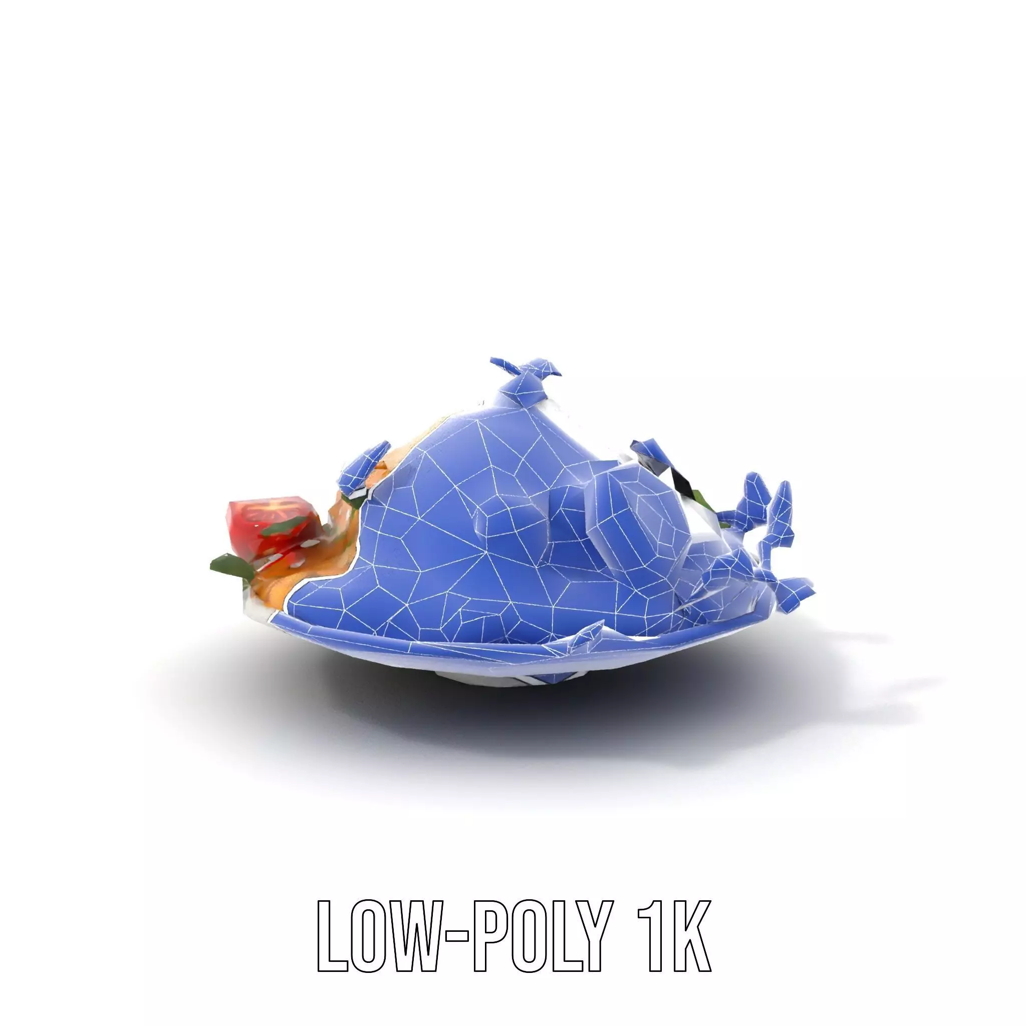 Chickpea Salad model pack Low-poly 3D model_14