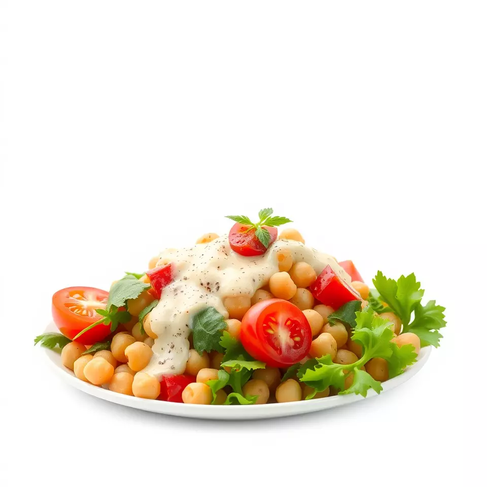 Chickpea Salad model pack Low-poly 3D model_2
