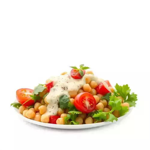 Chickpea Salad model pack Low-poly 3D model 2
