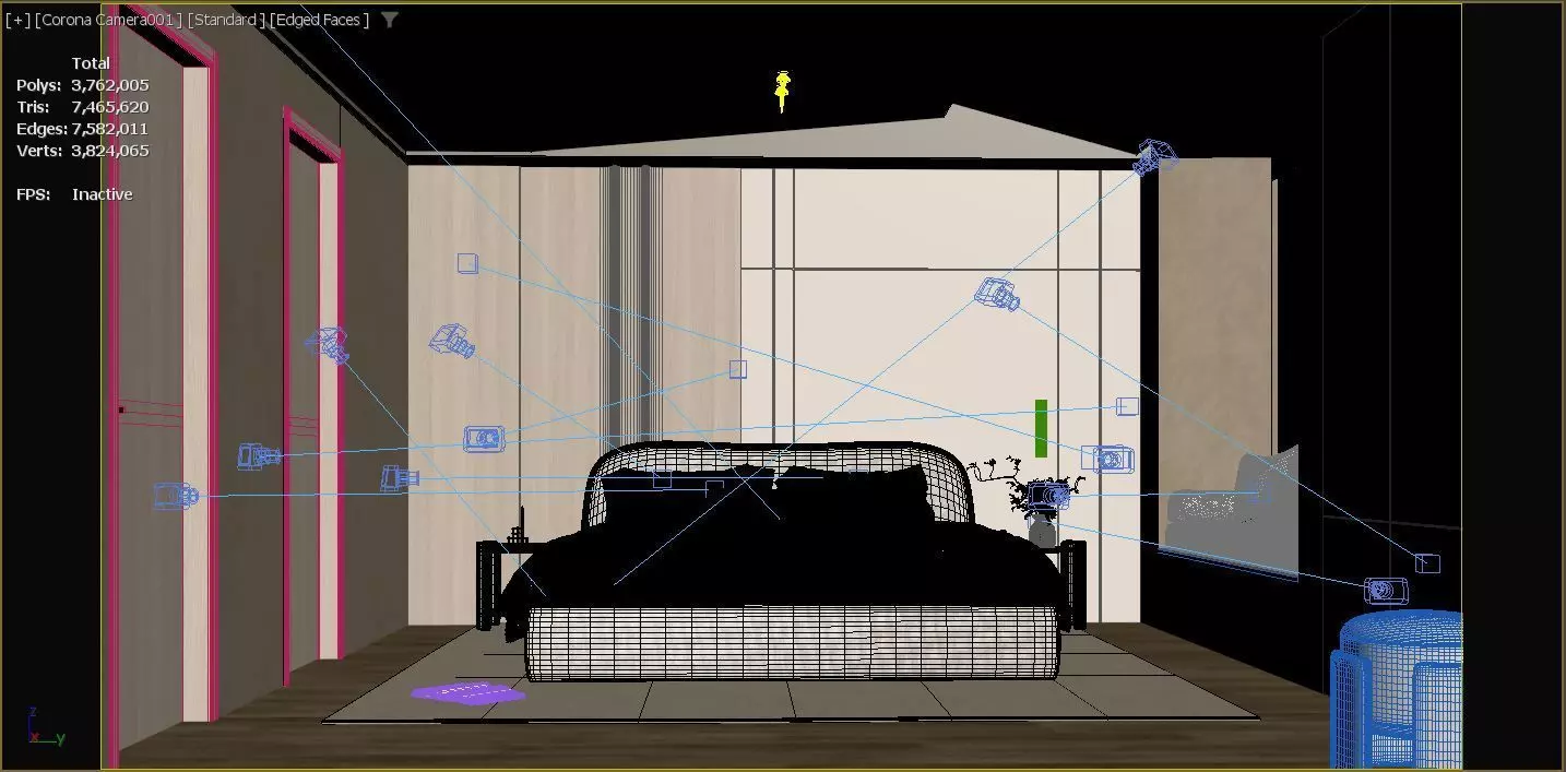 Bed Room 3D model_13