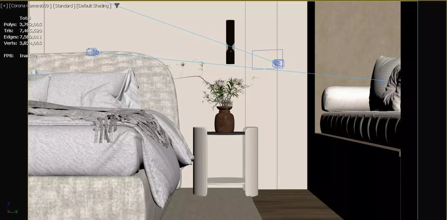 Bed Room 3D model_14