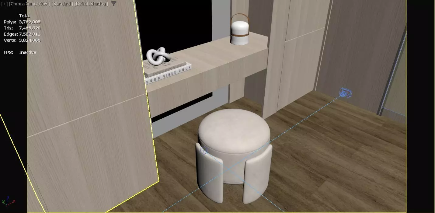 Bed Room 3D model_15