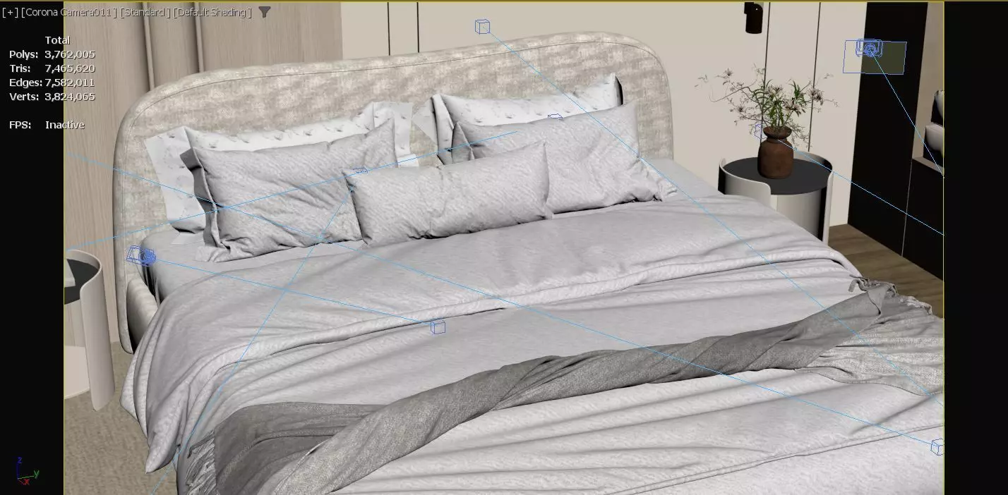 Bed Room 3D model_18
