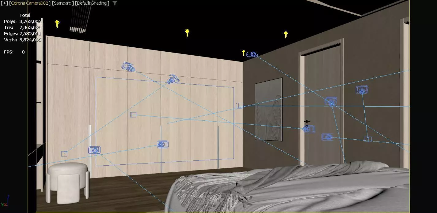 Bed Room 3D model_17