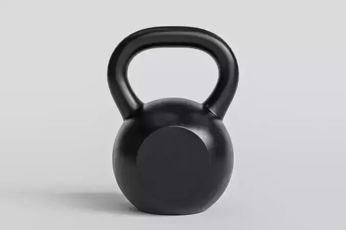 Kettlebell gym 3D model