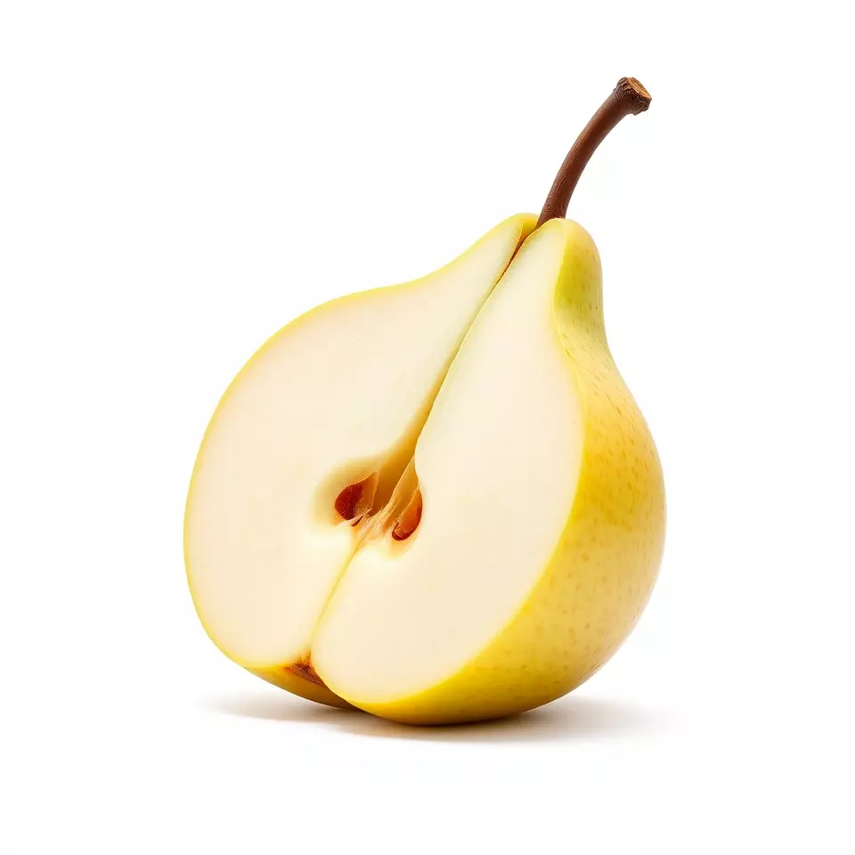 Golden Pear Slice model pack Low-poly 3D model_2