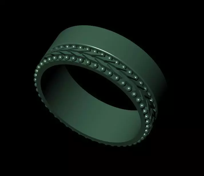 Gold wedding Free  Free 3D print model_1