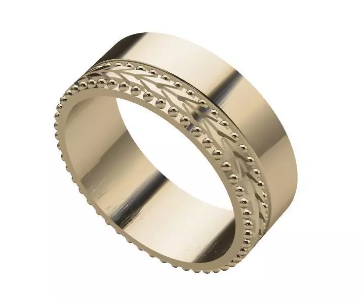 Gold wedding Free  Free 3D print model_28