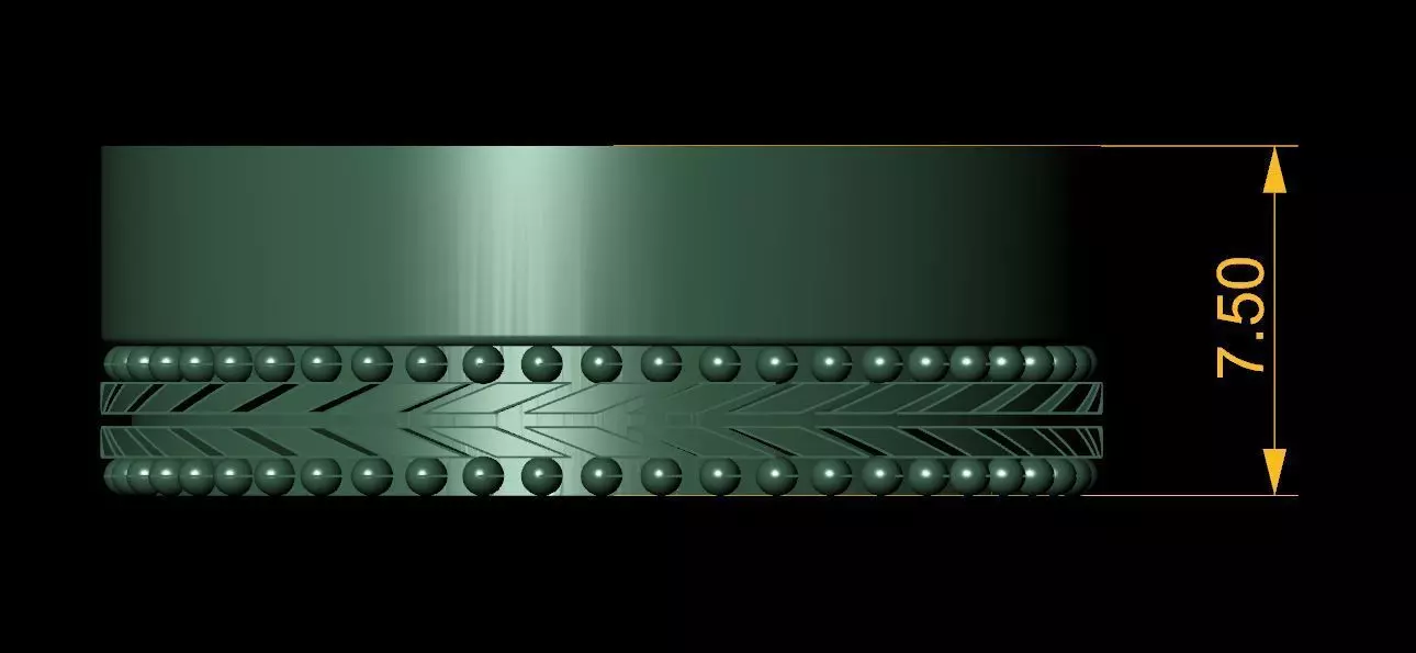 Gold wedding Free  Free 3D print model_23