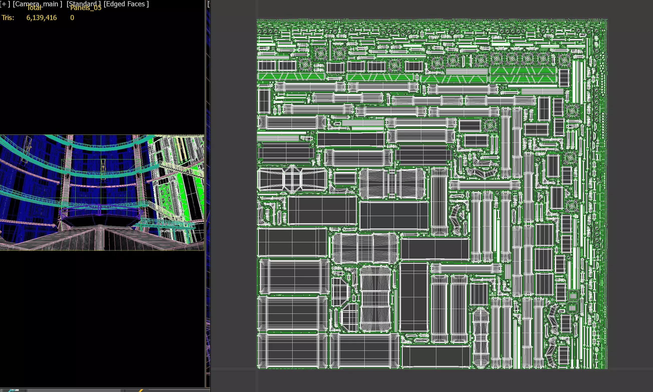 Hangar 06 Sci-Fi PBR Low-poly 3D model_19