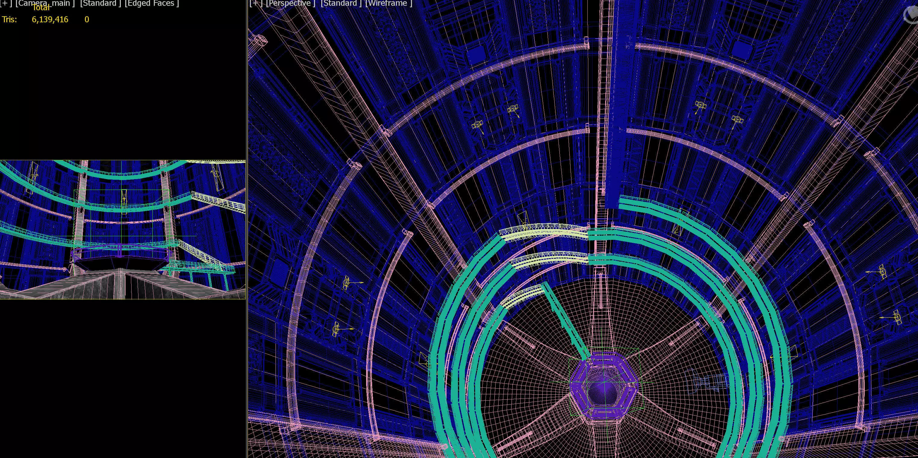 Hangar 06 Sci-Fi PBR Low-poly 3D model_18