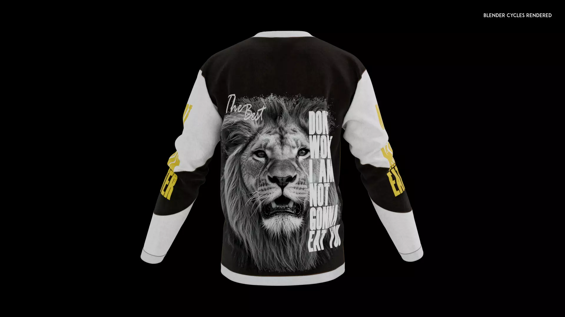 Photorealistic 8K Shirts Mockup Pack v2 Animated 3D model_19