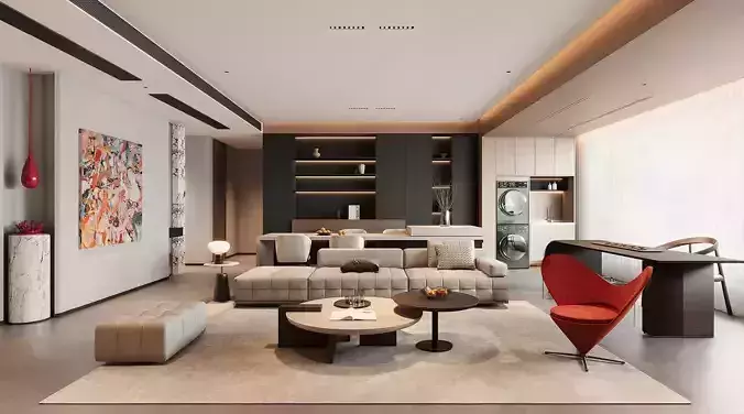Modern living room