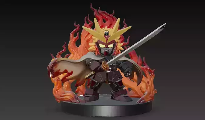 Demon Slayer - Kyojuro Rengoku Gundam Mode